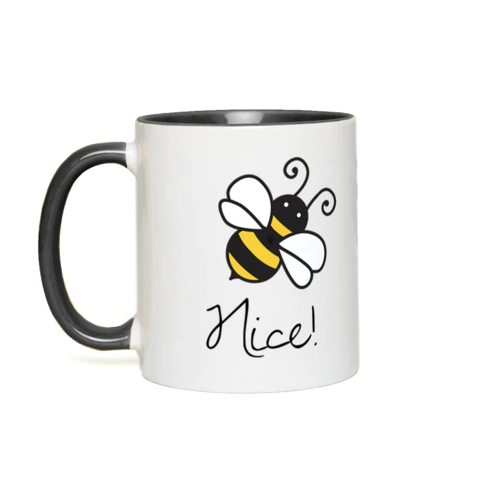 Bee Nice Mug - For co-workers, teachers and bee lovers