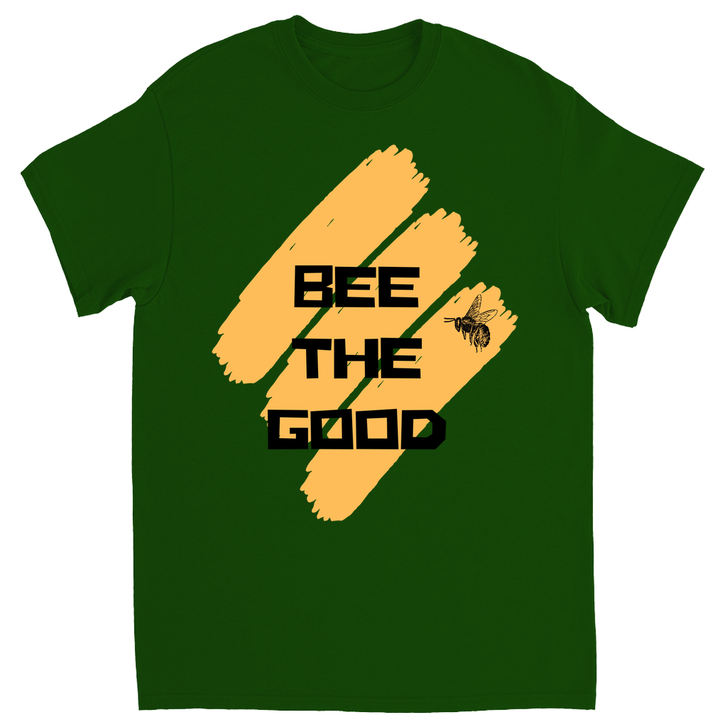 Bee the Good Unisex Adult T-Shirt Turf Green Shirts & Tops