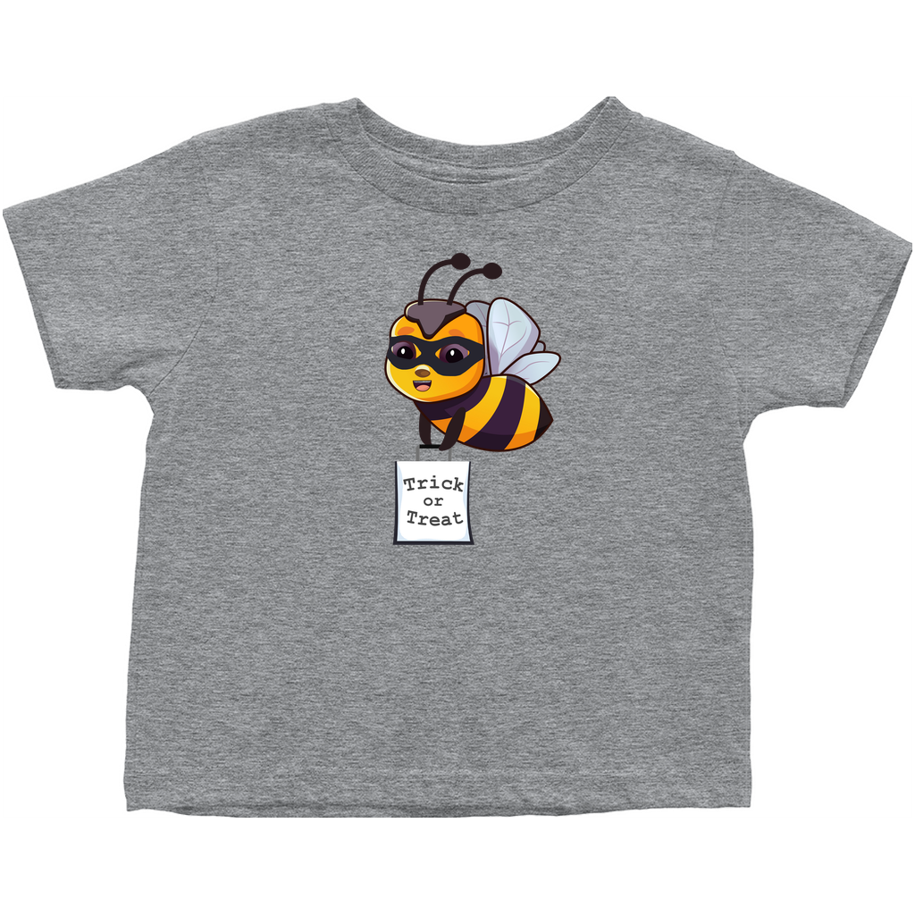 Trick or Treat Flight Toddler T-Shirt Heather Grey Baby & Toddler Tops apparel halloween