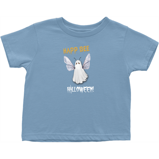 HAPPBEE GHOST Toddler T-Shirt (Copy) Light Blue Baby & Toddler Tops apparel