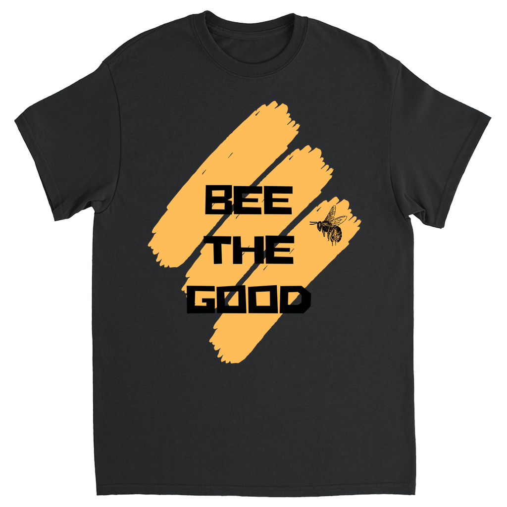 Bee the Good Unisex Adult T-Shirt Black Shirts & Tops