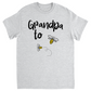 Grandpa to Bee Unisex Adult T-Shirt Ash Grey