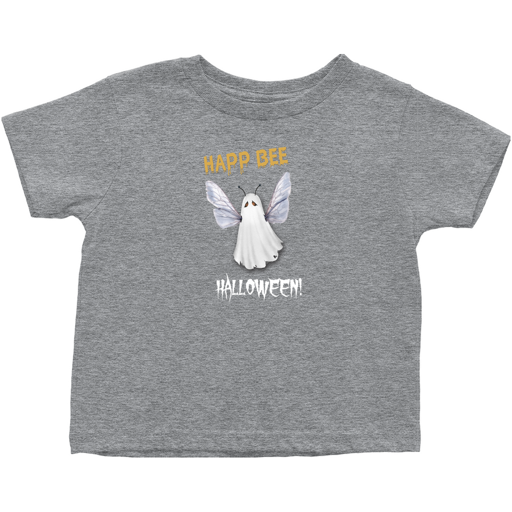 HAPPBEE GHOST Toddler T-Shirt (Copy) Heather Grey Baby & Toddler Tops apparel