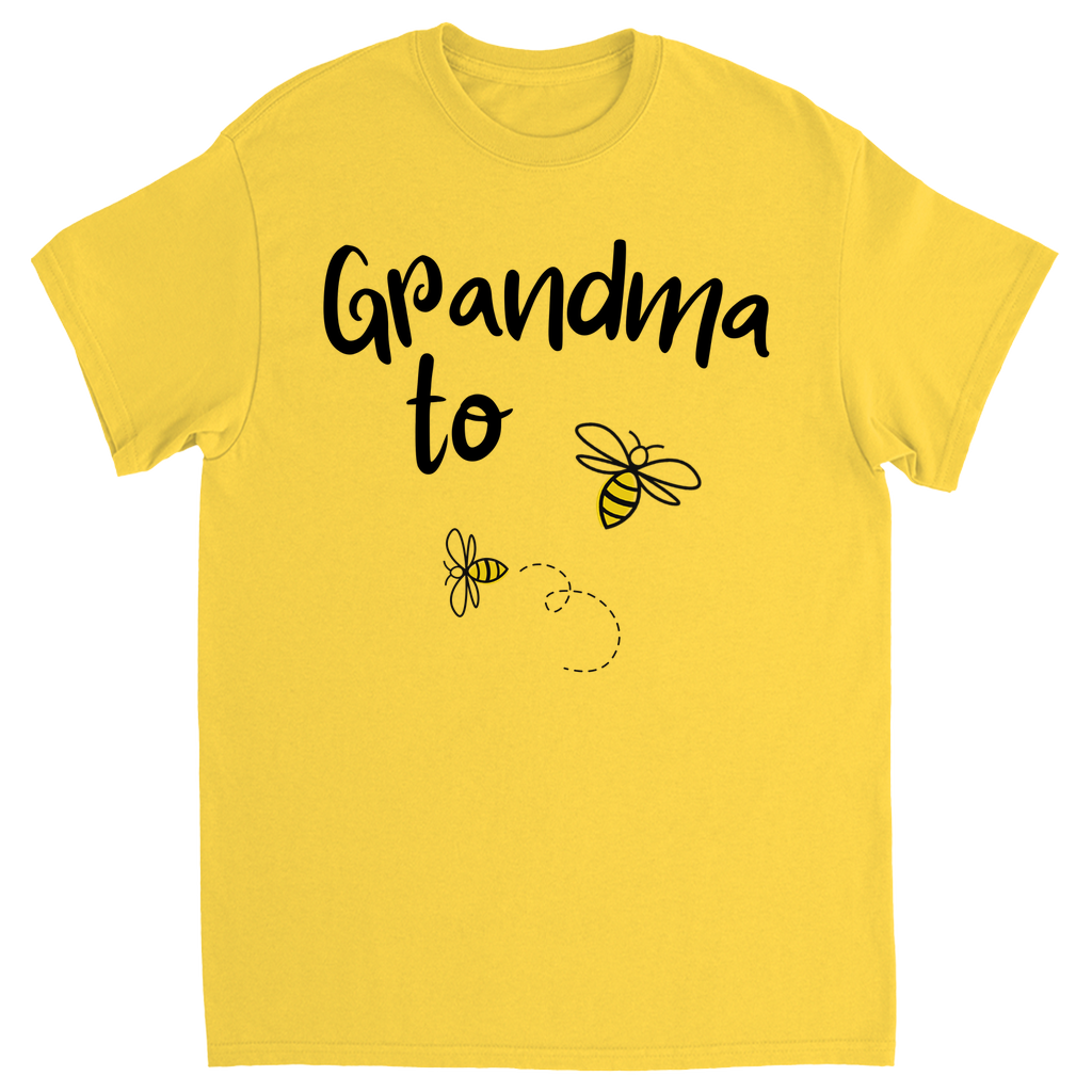 Grandma to Bee Unisex Adult T-Shirt Daisy