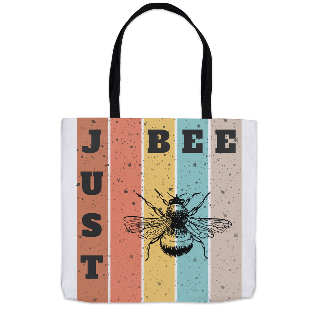 Just Bee Tote Bag Shopping Totes bee tote bag gift for bee lover gifts original art tote bag totes zero waste bag
