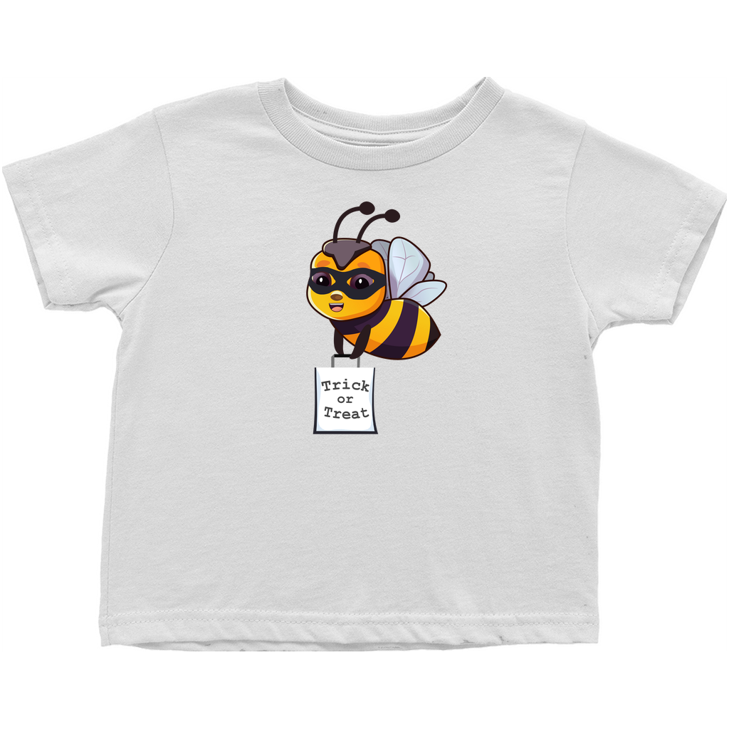 Trick or Treat Flight Toddler T-Shirt White Baby & Toddler Tops apparel halloween