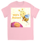 Pastel 100% Sweet Unisex Adult T-Shirt Light Pink Shirts & Tops apparel