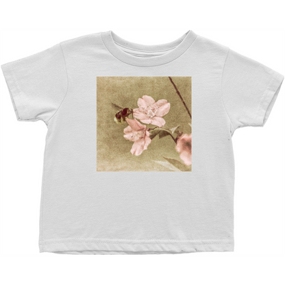 Before Dawn Bee Toddler T-Shirt White Baby & Toddler Tops apparel Before Dawn Bee
