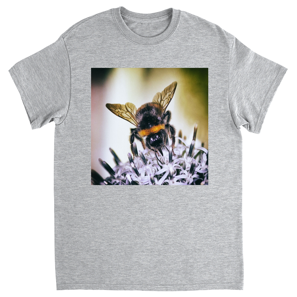 Top of the Dangerous World Bee T-Shirt Sport Grey
