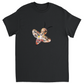 Abstract Crayon Bee Unisex Adult T-Shirt Black Shirts & Tops apparel