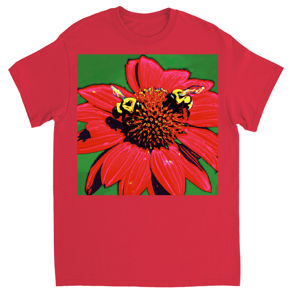 Red Sun Bees T-Shirt Red Shirts & Tops apparel Red Sun Bees