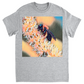 Muted Bee Unisex Adult T-Shirt Sport Grey Shirts & Tops