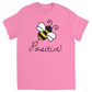Bee Positive Unisex Adult T-Shirt Azalea Shirts & Tops apparel