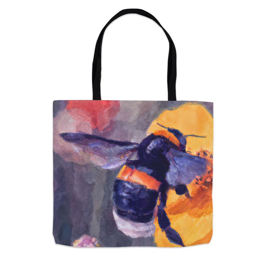 Color Bee 5 Tote Bag 13x13 inch Shopping Totes bee tote bag Color Bee 5 gift for bee lover original art tote bag totes zero waste bag