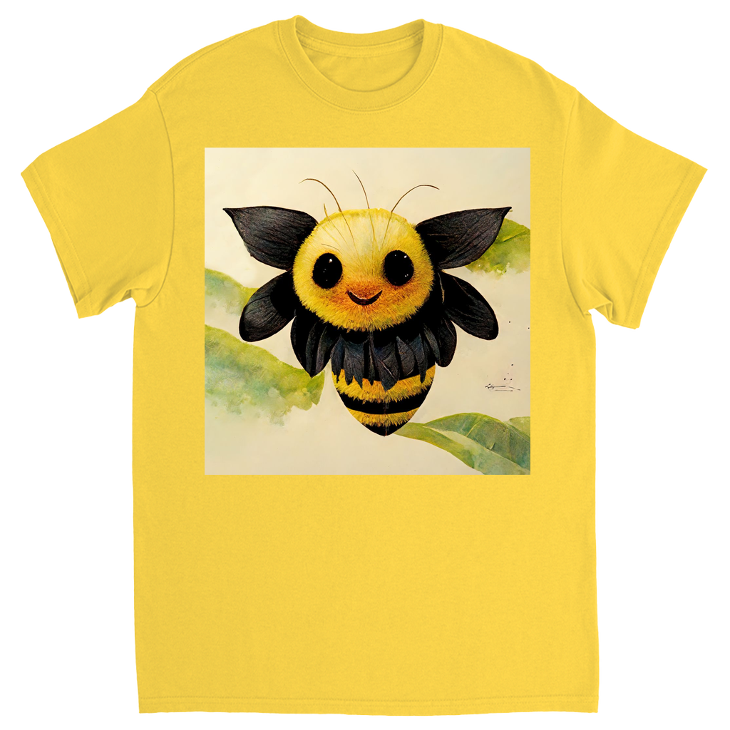 Smiling Paper Bee Unisex Adult T-Shirt Daisy Shirts & Tops apparel Smiling Paper Bee