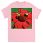 Red Sun Bees T-Shirt Light Pink Shirts & Tops apparel Red Sun Bees