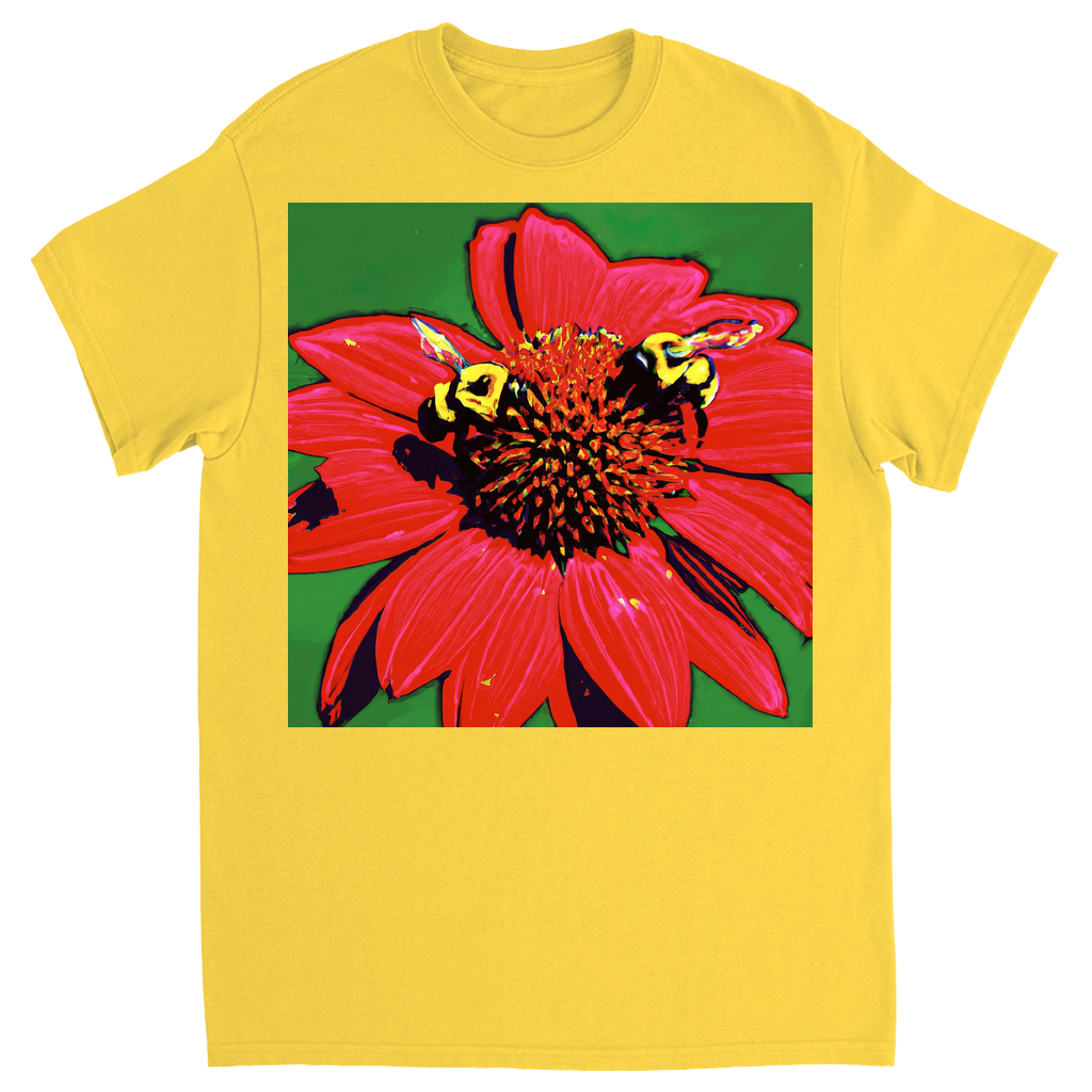 Red Sun Bees T-Shirt Daisy Shirts & Tops apparel Red Sun Bees