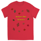 Leave the Leaves Autumn Leaves Unisex Adult T-Shirt Red Shirts & Tops apparel