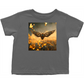 Metal Flying Steampunk Bee Toddler T-Shirt Charcoal Baby & Toddler Tops apparel Metal Flying Steampunk Bee