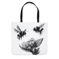 Ink Wash Bumble Bees Tote Bag Shopping Totes bee tote bag gift for bee lover Ink Wash Bumble Bees original art tote bag totes zero waste bag