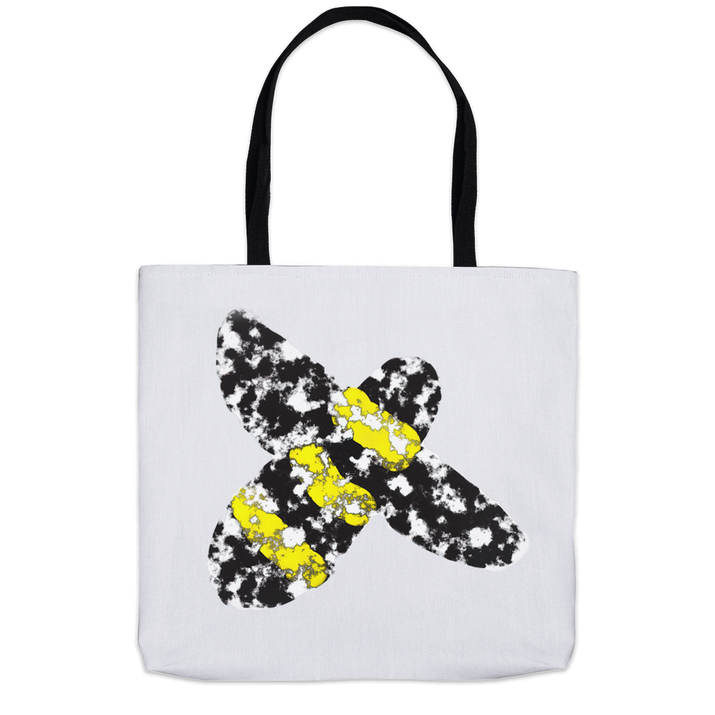 Graphic Bee Tote Bag Shopping Totes bee tote bag gift for bee lover original art tote bag zero waste bag