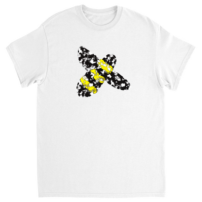 Graphic Bee Unisex Adult T-Shirt White Shirts & Tops