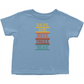 Vintage 70s Save the Bees Trees Seas Toddler T-Shirt Light Blue Baby & Toddler Tops apparel