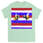 American Bees Unisex Adult T-Shirt Mint Shirts & Tops apparel