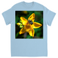 Sun Kissed Bee Unisex Adult T-Shirt Light Blue Shirts & Tops apparel