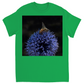 Bee on a Purple Ball Flower Unisex Adult T-Shirt Irish Green Shirts & Tops apparel