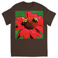 Red Sun Bees T-Shirt Dark Chocolate Shirts & Tops apparel Red Sun Bees