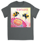 Cheerful Teamwork Unisex Adult T-Shirt Charcoal Shirts & Tops apparel