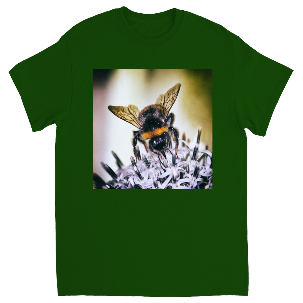 Top of the Dangerous World Bee T-Shirt Turf Green