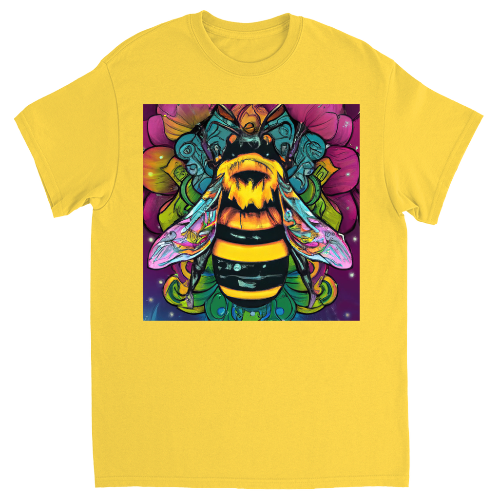 Psychic Bee Unisex Adult T-Shirt Daisy Shirts & Tops apparel Psychic Bee