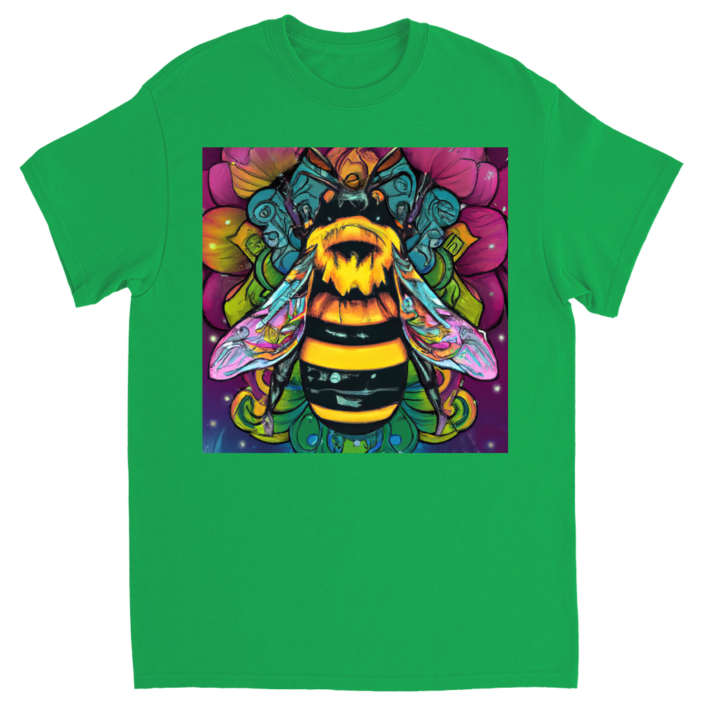 Psychic Bee Unisex Adult T-Shirt Irish Green Shirts & Tops apparel Psychic Bee