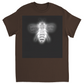 Negative Bee Unisex Adult T-Shirt Dark Chocolate Shirts & Tops apparel