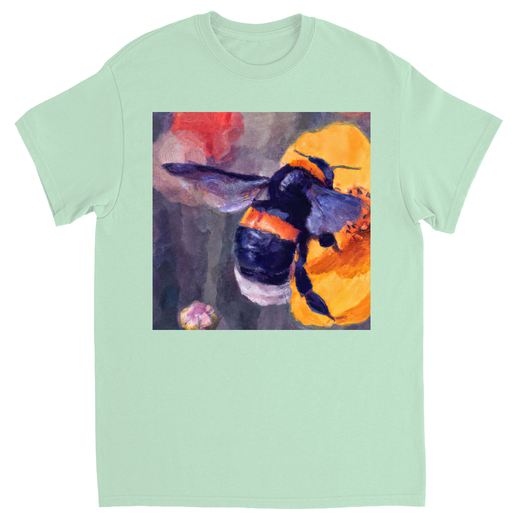 Color Bee 5 Unisex Adult T-Shirt Mint Shirts & Tops apparel Color Bee 5