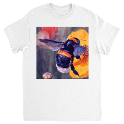 Color Bee 5 Unisex Adult T-Shirt White Shirts & Tops apparel Color Bee 5
