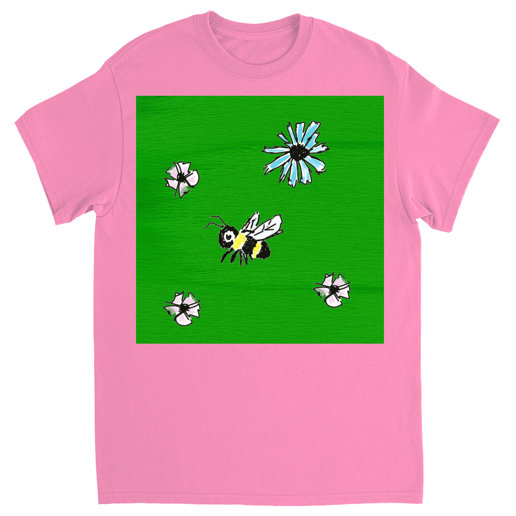 Scratch Drawn Bee 2 T-Shirt Azalea Shirts & Tops apparel Scratch Drawn Bee