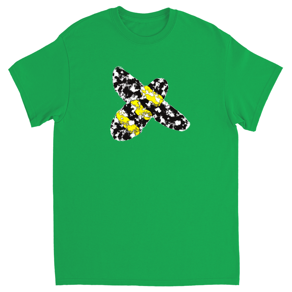 Graphic Bee Unisex Adult T-Shirt Irish Green Shirts & Tops