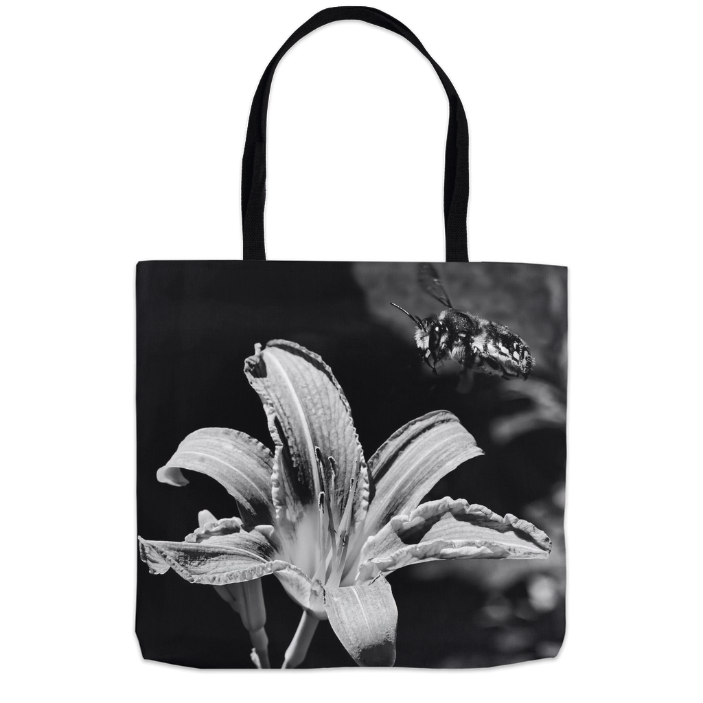 BW Crush Bee Tote Bag 18x18 inch Shopping Totes bee tote bag gift for bee lover gifts original art tote bag totes zero waste bag