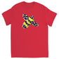 Graphic Bee Unisex Adult T-Shirt Red Shirts & Tops