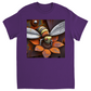 Rusted Bee 14 Unisex Adult T-Shirt Purple Shirts & Tops apparel Rusted Metal Bee 14