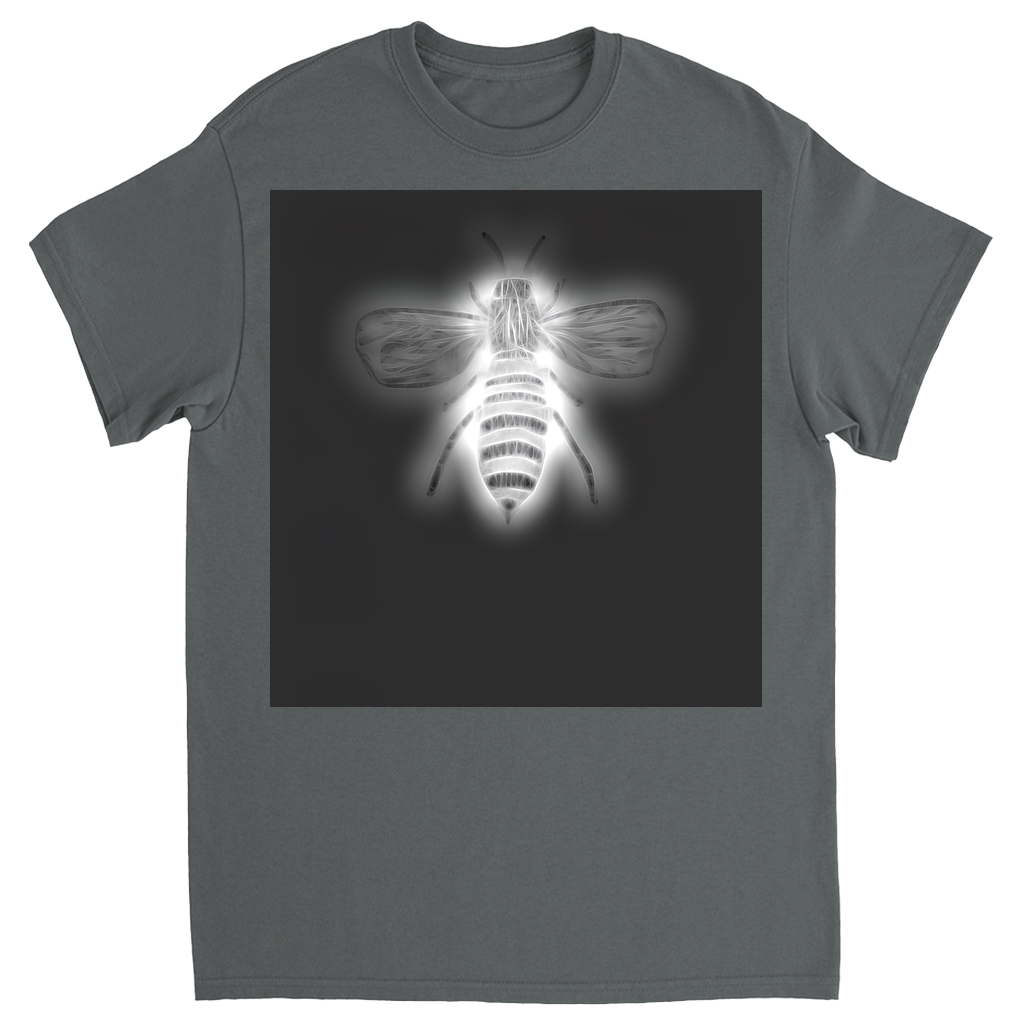 Negative Bee Unisex Adult T-Shirt Charcoal Shirts & Tops apparel