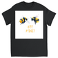 Rustic Bee Mine Unisex Adult T-Shirt Black Shirts & Tops