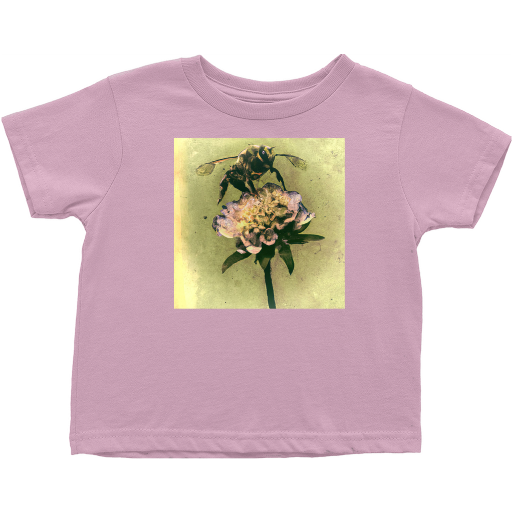 Paper Mache 5 Toddler T-Shirt Pink Baby & Toddler Tops apparel Paper Mache Bee 5