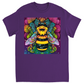 Psychic Bee Unisex Adult T-Shirt Purple Shirts & Tops apparel Psychic Bee