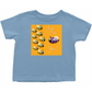 Just Bee You Toddler T-Shirt Light Blue Baby & Toddler Tops apparel