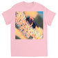 Muted Bee Unisex Adult T-Shirt Light Pink Shirts & Tops