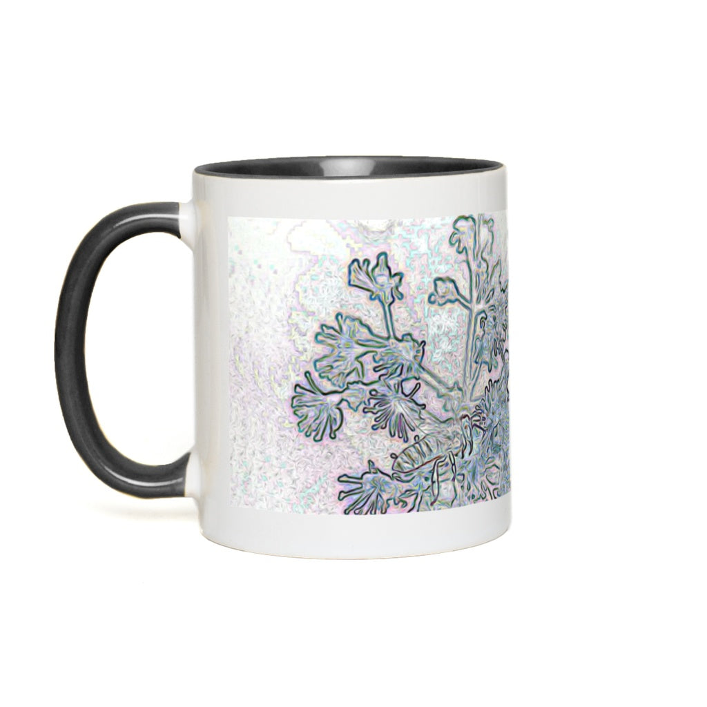 Fairy Tale Bee in Purple Accent Mug Coffee & Tea Cups gifts